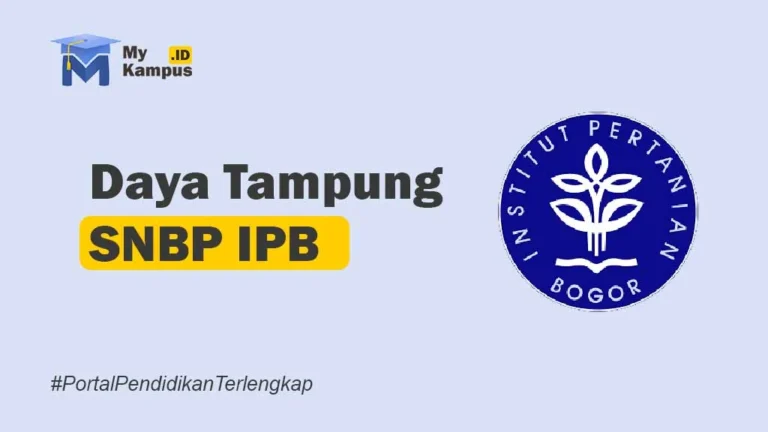 Daya Tampung SNBP IPB