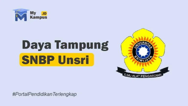 Daya Tampung SNBP Unsri