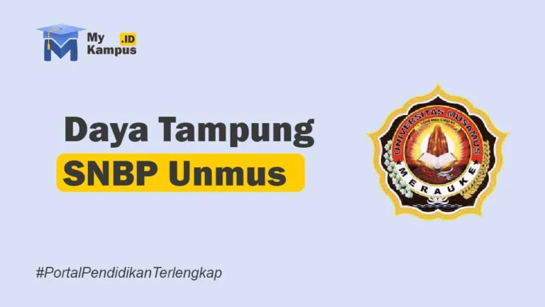 Daya Tampung SNBP Unmus