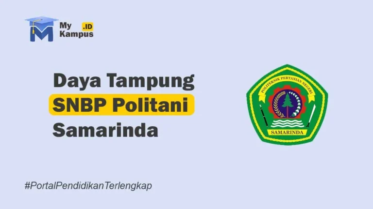 Daya Tampung SNBP Politani Samarinda