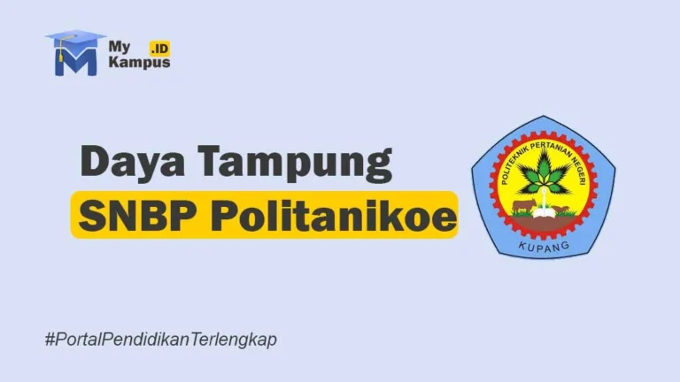 Daya Tampung SNBP Politanikoe