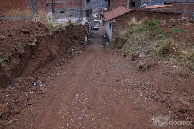 Venta lote de 120m2 en San Sebastian - Cusco
