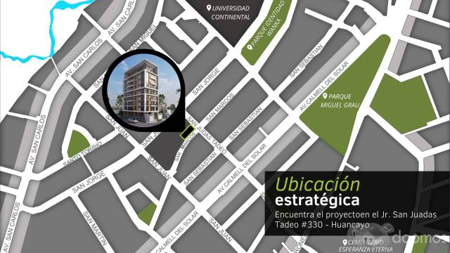 departamentos Residencial Concepto I mejor zona en Huancayo